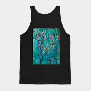 Leaves - from my original acrylic painting Tank Top